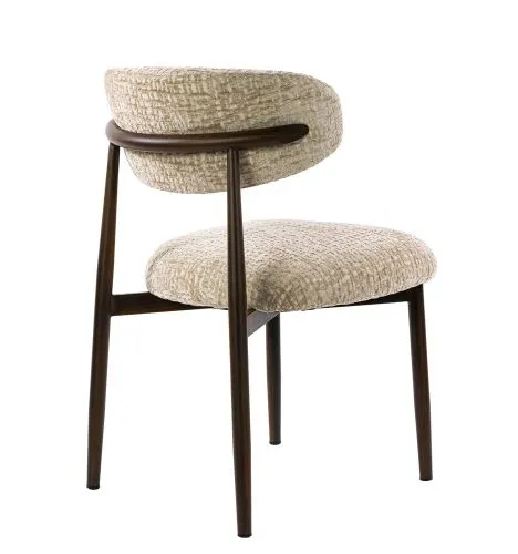 2er Set Stuhl Savena | Monti Stoff / Strukturgewebe | sand