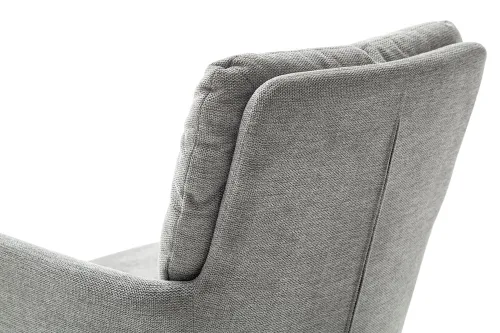 2er Set Stuhl Utica mit Armlehnen | drehbar | grau