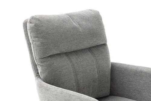 2er Set Stuhl Utica mit Armlehnen | drehbar | grau