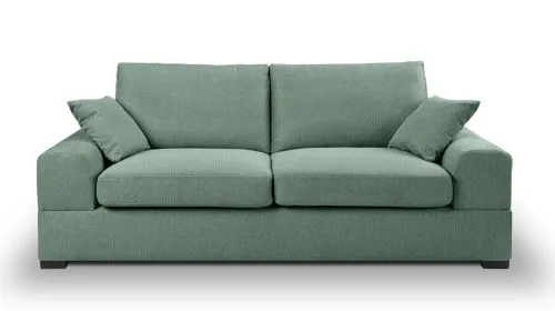 3-Sitzer Polstersofa Veda | 221cm | Strukturstoff | petrol