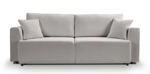 3-Sitzer Schlafsofa Point | 250cm | Webstoff | hellgrau
