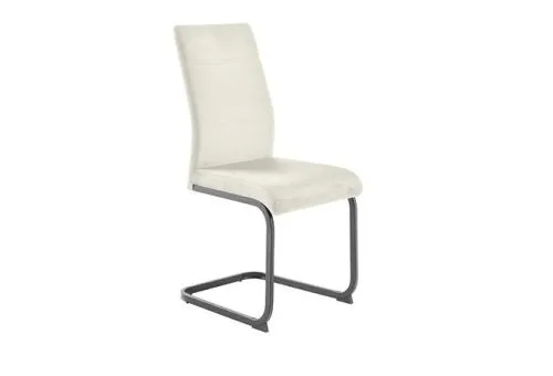 4er Set Freischwinger Stuhl Ticino | creme