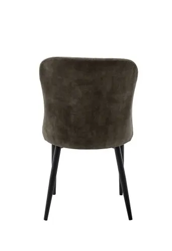 4er Set Stuhl Aboshi | anthrazit / schwarz matt