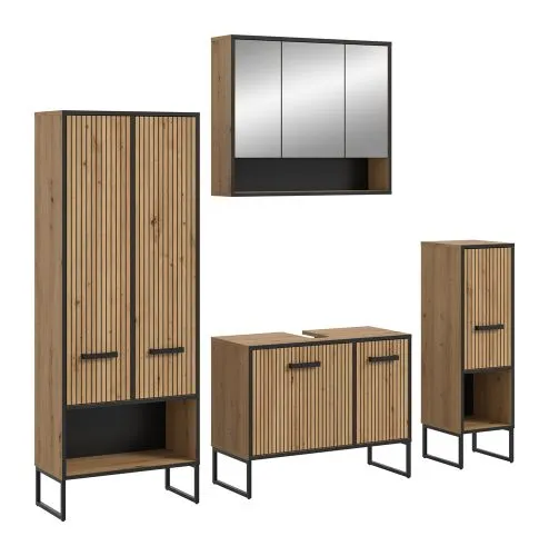Bad Set Bagno | 4-teilig | Artisan Oak