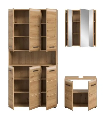 Bad Set Ice 10 | 3-teilig | Artisan Oak