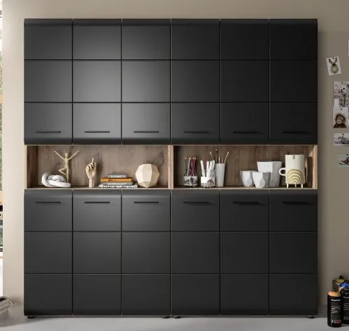 Bad Set Ice 3 | 2-teilig | Nox Oak / schwarz matt