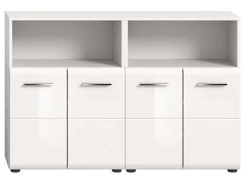 Bad Set Ice 3 | 2-teilig | weiß / weiß Hochglanz