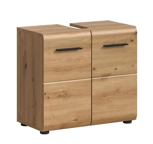 Bad Set Ice | 3-teilig | Artisan Oak mit Badaufsatzleuchte 1