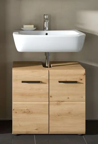 Bad Set Ice 8 | 4-teilig | Artisan Oak ohne Aufsatzleuchte 1