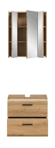 Bad Set Ice 9 | 2-teilig | Artisan Oak ohne