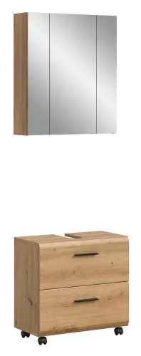 Bad Set Ice auf Rollen | 2-teilig | Artisan Oak