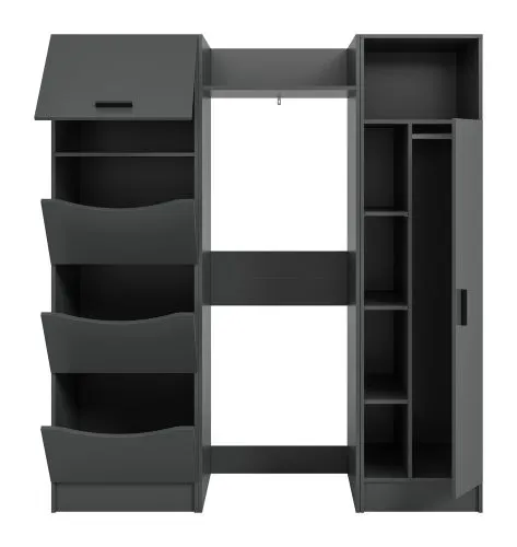 Bad Set Waschmaschinenumbau Set Free 1 | 3-teilig | anthrazit