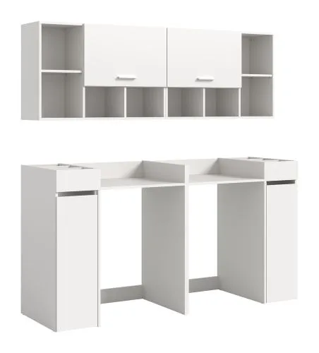 Bad Set Waschmaschinenumbau Set Free | 6-teilig | weiß