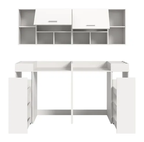 Bad Set Waschmaschinenumbau Set Free | 6-teilig | weiß