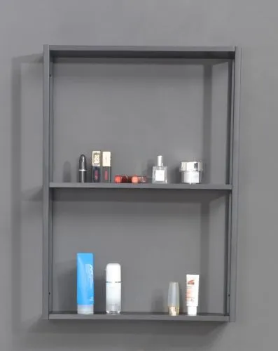 Badezimmer Hängeschrank Regal Lorin | schwarz