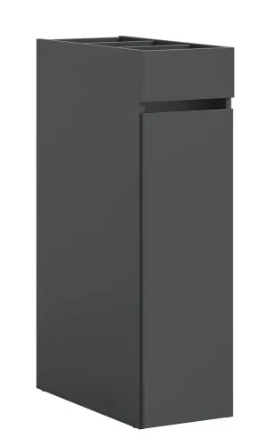 Badezimmer Kommode | Ausziehregal l Free | anthrazit