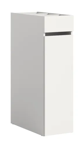 Badezimmer Kommode | Ausziehregal l Free | weiß