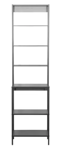 Badezimmer Regal Hochschrank Lorin | schwarz