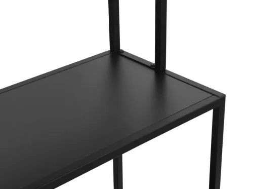 Badezimmer Regal Hochschrank Lorin | schwarz