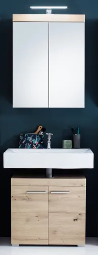 Badezimmer-Set Amanda | Eiche Asteiche | 2-teilig