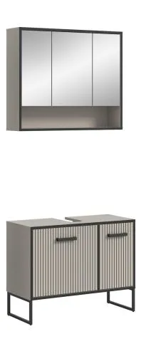 Badezimmer-Set Bagno 2 | Kaschmir | 2-teilig