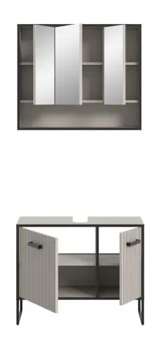 Badezimmer-Set Bagno 2 | Kaschmir | 2-teilig