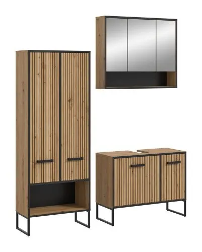 Badezimmer-Set Bagno 3 | Artisan Oak | 3-teilig ohne