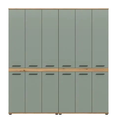 Badezimmer-Set Blake 1 | Salbei / Artisan Eiche | 2-teilig