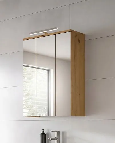 Badezimmer-Set Blake | Salbei / Artisan Eiche | 3-teilig