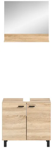 Badezimmer Set Boston | 2-teilig | Eiche Sonoma