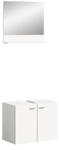 Badezimmer Set Boston | 2-teilig | weiß