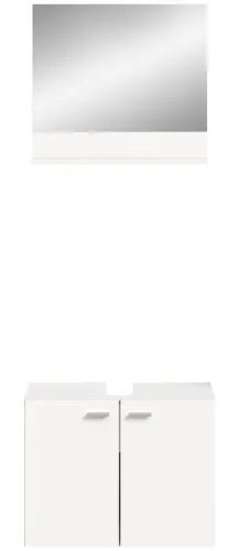 Badezimmer Set Boston | 2-teilig | weiß