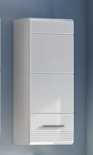 Badezimmer-Set Linus | weiß Hochglanz | 4-teilig