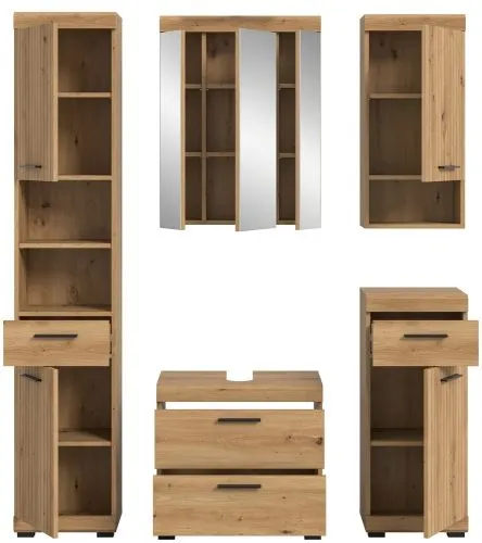 Badezimmer-Set Scout 3 | Artisan Eiche | 5-teilig