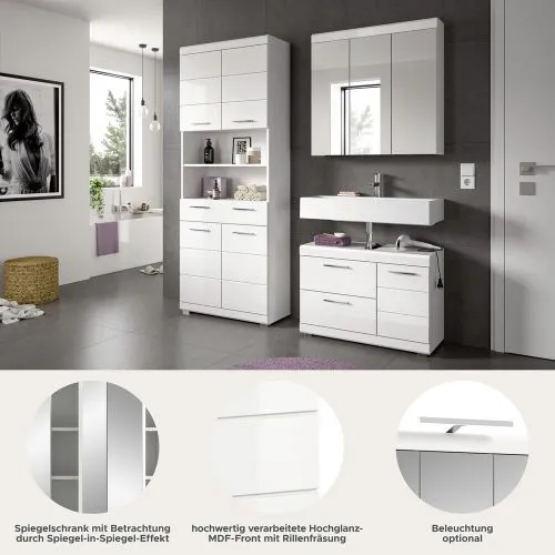 Badezimmer-Set Scout 5, 3-teilig – Ansicht 6
