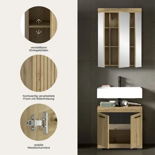 Badezimmer-Set Scout | Artisan Eiche | 2-teilig