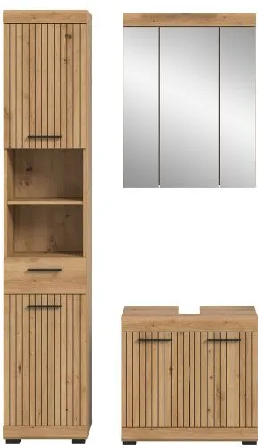 Badezimmer-Set Scout | Artisan Eiche | 3-teilig ohne Aufsatzleuchte