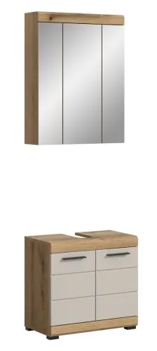 Badezimmer-Set Scout | Kaschmir / Evoak Oak | 2-teilig