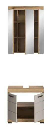 Badezimmer-Set Scout | Kaschmir / Evoak Oak | 2-teilig