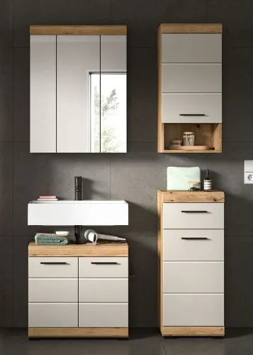 Badezimmer-Set Scout | Kaschmir / Evoak Oak | 4-teilig