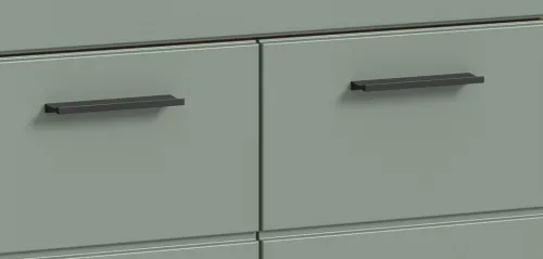 Badezimmer-Set Scout | Salbei / Artisan Eiche | 3-teilig | mit Aufsatzleuchte