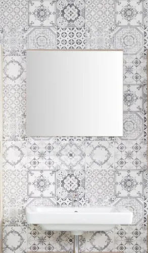 Badezimmer Spiegel One | Eiche San Remo ohne Beleuchtung