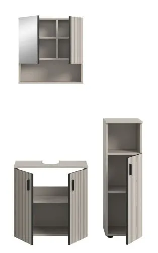 Badkombination Mone 1 | 3-teilig | Kaschmir