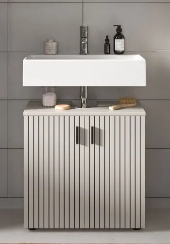 Badkombination Mone | 3-teilig | Kaschmir ohne Aufsatzleuchte