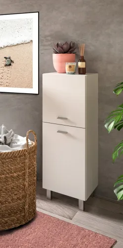 Badschrank Boston klein | weiß