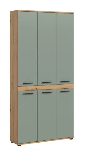 Badschrank Schrank Blake | Salbei / Artisan Eiche