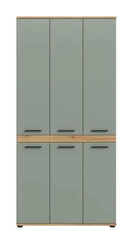 Badschrank Schrank Blake | Salbei / Artisan Eiche