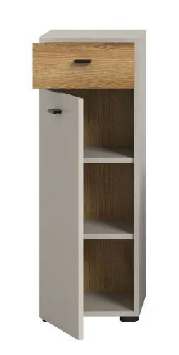 Badschrank Unterschrank Aqua | Kaschmir / Evoke Oak