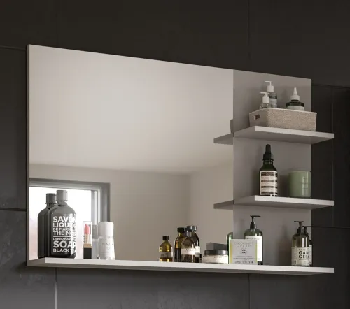 Badspiegel Jaru | grau