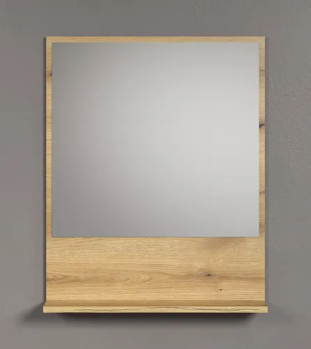 Badspiegel Pure Bliss | Evoke Eiche | 60 cm x 74 cm x 14 cm